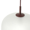 Muuto Rime Riippuvalaisin deep red - Valaisimet Spazio