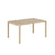 Muuto, Workshop, työpöytä, 92x140, tammi - Pöydät Spazio