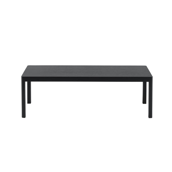 Muuto Workshop Sohvapöytä 43x120, musta tammi, suorakaide, pöydät - Spazio