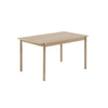 Muuto Linear Wood ruokapöytä tammi 85x140 cm - ruokapöydät Spazio