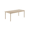 Muuto Linear Wood ruokapöytä tammi 90x200 cm - ruokapöydät Spazio