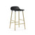 Normann Copenhagen, Form-baarituoli, musta, messinki - Tuolit Spazio