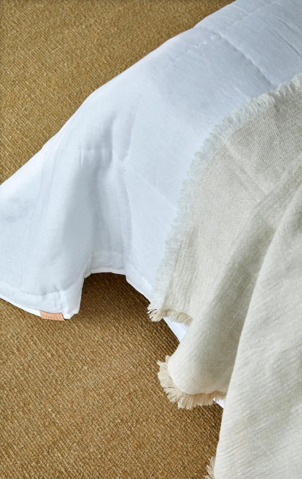 Roots Living, Plain Linen, pellavamatto, luonnonvärinen-Matot Spazio
