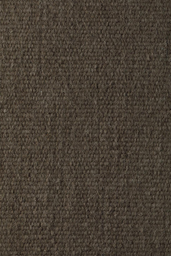 Roots Living, Plain Wool Melange, villamatto, chocolate-Matot Spazio