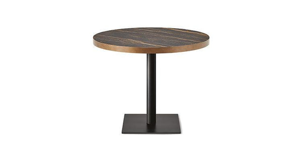 Ribot Keramik Bistrot pöytä, halkaisija 60 cm, Matt Portoro - Spazio