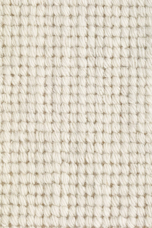 Roots Living, Loop Wool, villamatto, silmukoitu, valkoinen - Matot Spazio