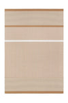 San Francisco matto, natural-white, 140x200cm, pohjattu, reunaommeltu,päätykäänteet - Spazio