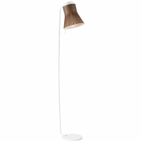 Secto Design, Petite 4610 lattiavalaisin, pähkinä, tilaustuote Lattiavalaisimet Secto Design