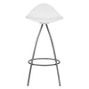 Stua, Onda baarituoli, 66 cm, valkoinen/kromi Baarituolit Stua