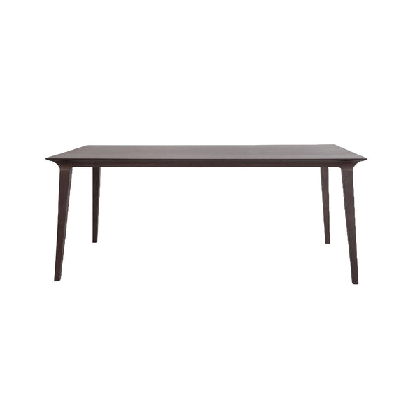 Stua, Lau ruokapöytä, 90x180 cm, lämpimän harmaa saarni, pöydät - Spazio
