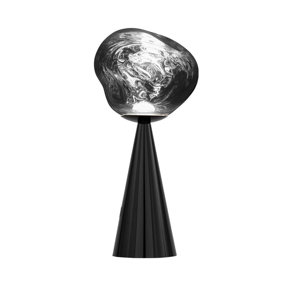 Tom Dixon Melt Ladattava Pöytävalaisin Musta - Valaisimet Spazio
