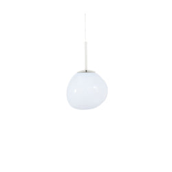 Tom Dixon Melt Mini Opal Led Riippuvalaisin Hopea - Kattovalaisimet Spazio