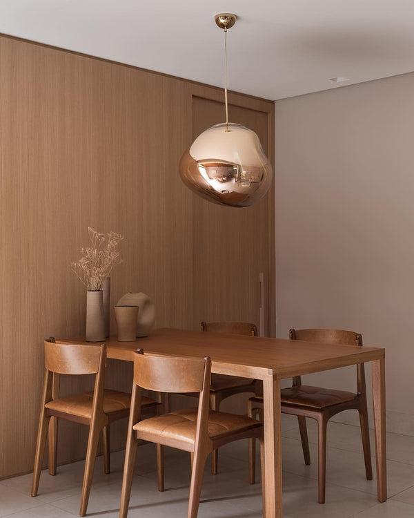 Tom Dixon Melt Led Riippuvalaisin Kulta - Kattovalaisimet Spazio