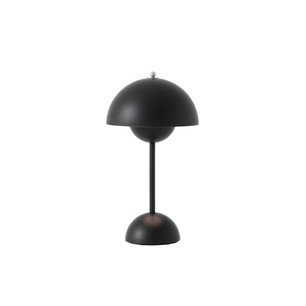 &Tradition flowerpot VP9 ladattava pöytävalaisin MattBlack matta musta