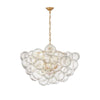 Visual Comfort Talia Large Chandelier riippuvalaisin messinki - valaisimet Spazio