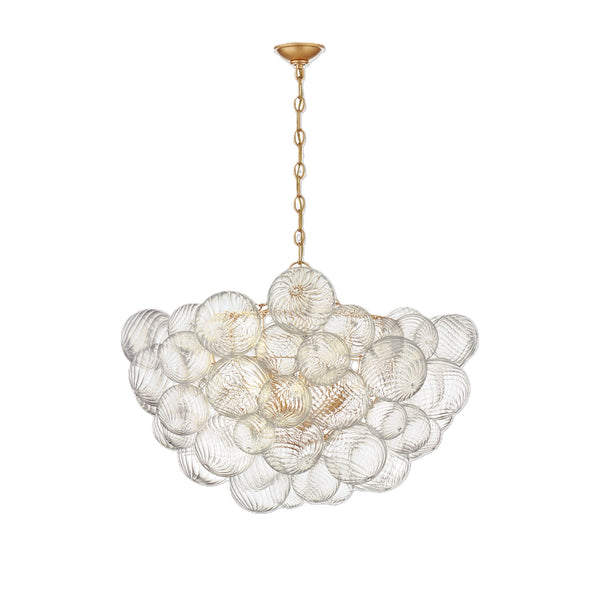 Visual Comfort Talia Large Chandelier riippuvalaisin messinki - valaisimet Spazio