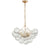 Visual Comfort Talia Medium Chandelier riippuvalaisin messinki - Valaisimet Spazio