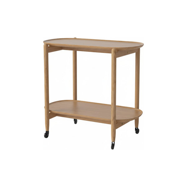 Bolia Coupe tarjoiluvaunu, 80 x 40 cm, tammi - Spazio