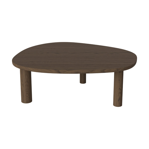 Bolia Latch sohvapöytä 98 × 80 cm, tummaksi öljytty tammi, korkeus 35 cm - Pöydät Spazio