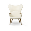 Carl Hansen & Søn, CH78 Mama Bear nojatuoli, öljytty pähkinä, hallingdal65 - Tuolit Spazio