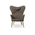 Carl Hansen & Søn, CH78 Mama Bear tuoli, tammi, ruskea verhoilu - Tuolit Spazio