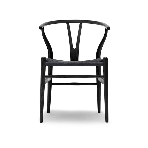 Carl Hansen & søn, Wishbone tuoli 55 x 76, musta tammi, musta Tuolit Spazio