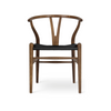 Carl Hansen & søn, Wishbone tuoli 55 x 76, savuöljytty tammi, musta istuin - Tuolit Spazio