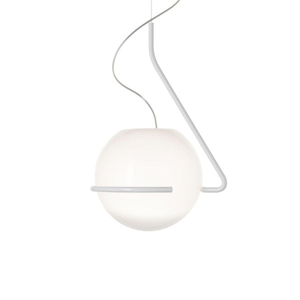 Foscarini Tonda riippuvalaisin, valkoinen - kattovalaisimet Spazio