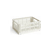 Hay Colour Crate kori M, off white - Korit Spazio