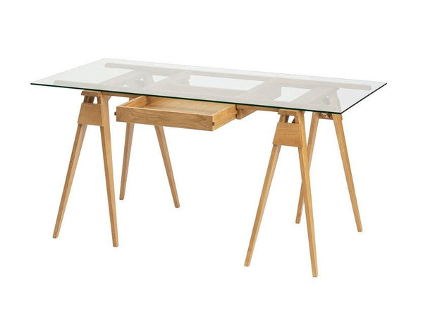 Design House Stockholm, Arco työpöytä laatikolla, tammi Spazio