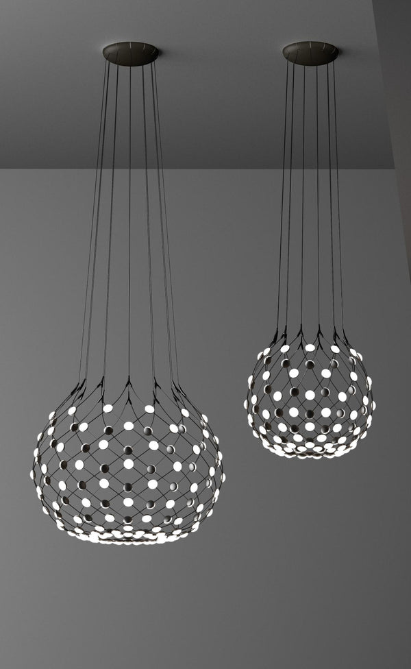 Luceplan Mesh riippuvalaisin 80 cm - Valaisimet Spazio
