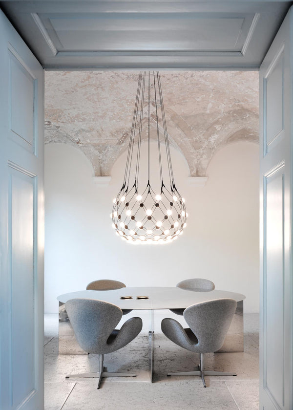 Luceplan Mesh riippuvalaisin 80 cm - valaisimet Spazio