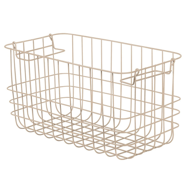 Mette Ditmer Store It kori S, metalli, beige - Piensäilytys Spazio