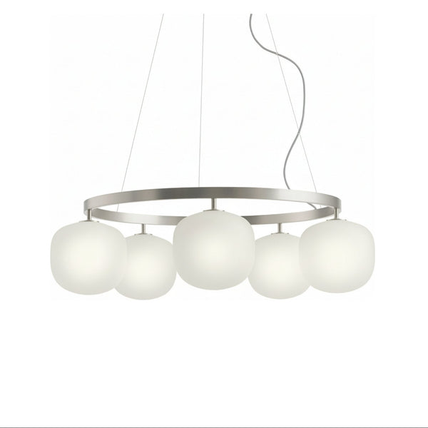 Muuto Rime Chandelier riippuvalaisin, harmaa - kattovalaisimet Spazio