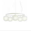 Muuto Rime Chandelier riippuvalaisin, valkoinen - kattovalaisimet Spazio