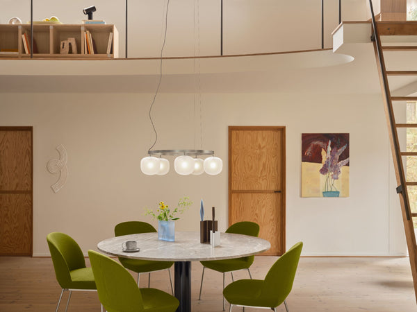 Muuto Rime Chandelier riippuvalaisin, harmaa - kattovalaisimet Spazio