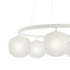 Muuto Rime Chandelier riippuvalaisin, valkoinen - kattovalaisimet Spazio