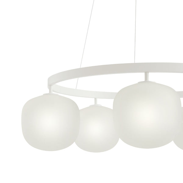 Muuto Rime Chandelier riippuvalaisin, valkoinen - kattovalaisimet Spazio