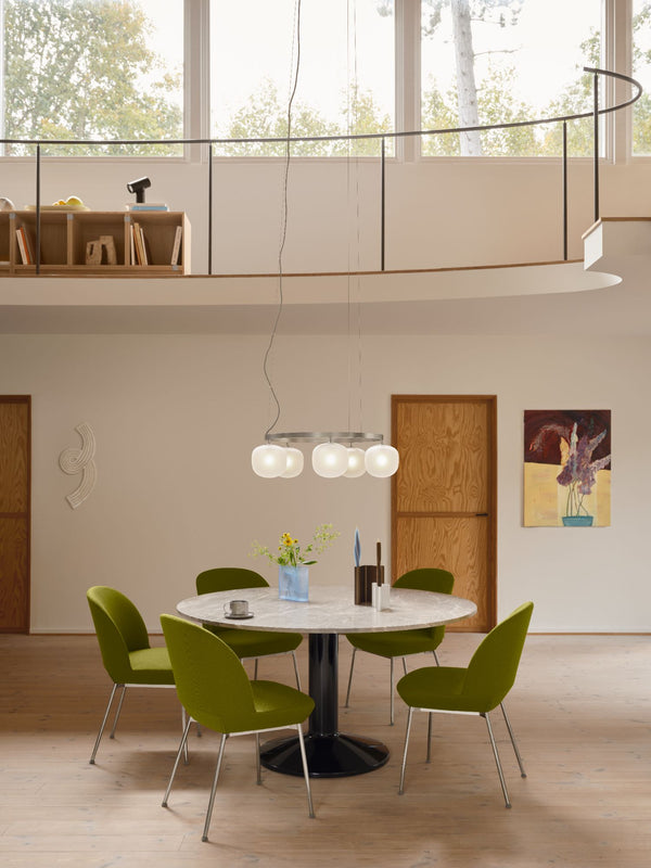 Muuto Rime Chandelier riippuvalaisin, harmaa - kattovalaisimet Spazio