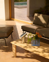 Muuto Settle sohva, 3 istuttava, Ribbed Weave 5/Taupe - terassisohvat Spazio