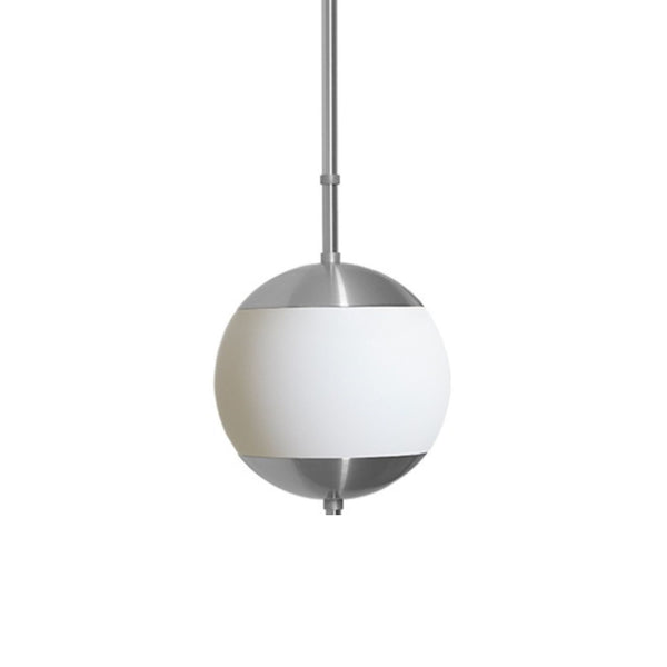 Rubn Monroe 1 riippuvalaisin, steel/opal - kattovalaisimet Spazio