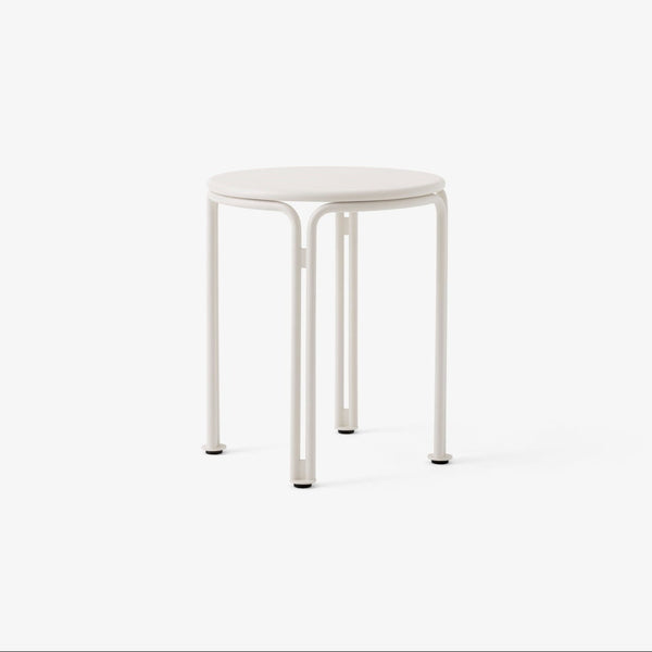 &Tradition Thorvald SC102-pöytä, Ø 40 cm, jauhemaalattu valkoinen - Piha ja terassi Spazio