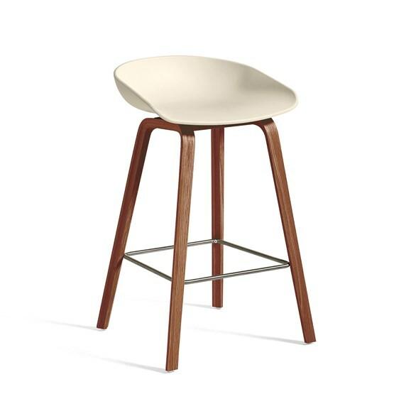 HAY, About A Stool AAS32 baarituoli, lakattu pähkinä, matala Baarituolit HAY