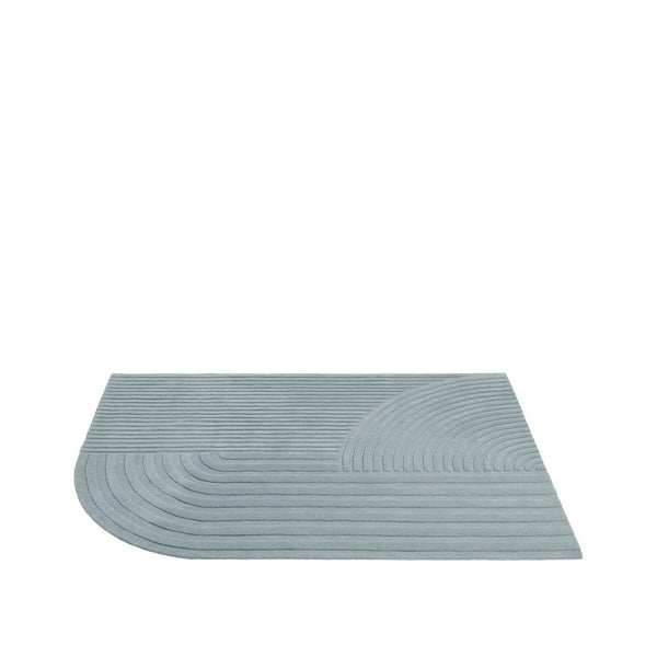 Muuto, Relevo matto, 170 x 240, salvianvihreä, tilaustuote Matot Muuto
