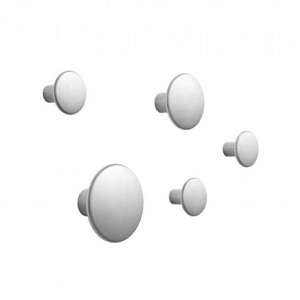 Muuto, The Dots Metal ripustinpaketti, alumiini Naulakot Muuto