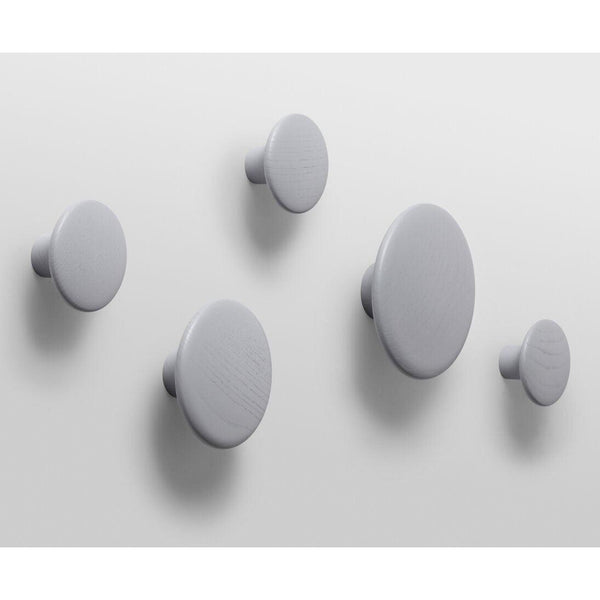 Muuto, The Dots ripustin, M, harmaa Naulakot Muuto