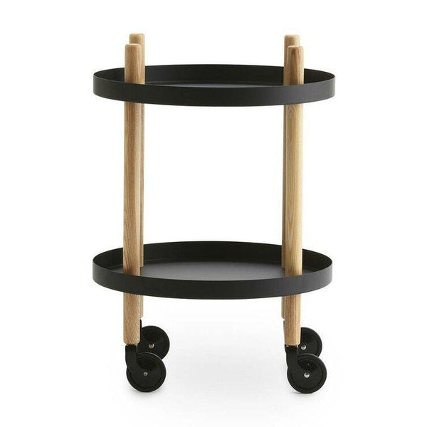 Normann Copenhagen, Block tarjoiluvaunu, pyöreä Sivupöydät Normann Copenhagen