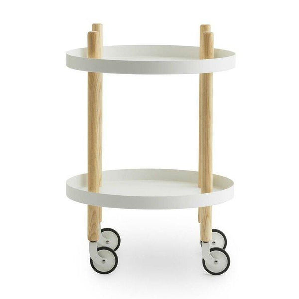 Normann Copenhagen, Block tarjoiluvaunu, pyöreä Sivupöydät Normann Copenhagen
