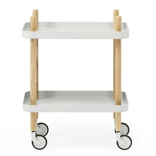 Normann Copenhagen, Block tarjoiluvaunu, suorakaide Sivupöydät Normann Copenhagen