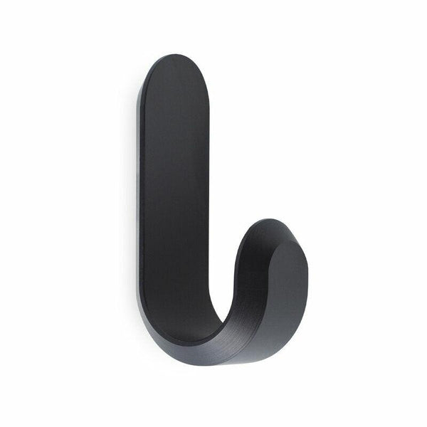 Normann Copenhagen, Curve Mini koukku, mattamusta Naulakot Normann Copenhagen